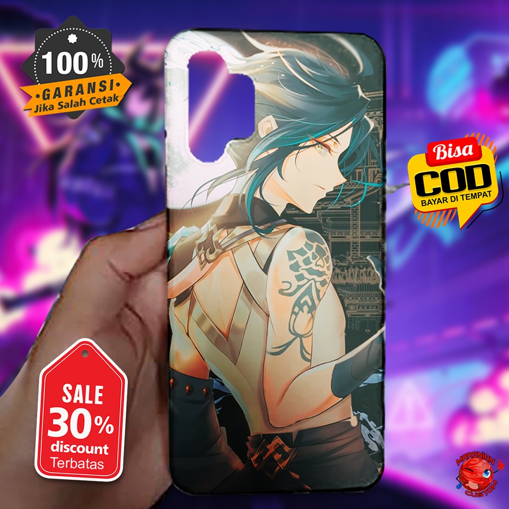 Case Custom Samsung A32 5G  Kualitas High Grade Anime / Banyak Pilihan Bahan / Luxury Glass Case Sam