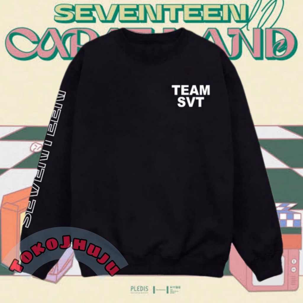 Jaket Hoodie Jumper / Sweater Svt  Carat Land 2022 svt Poster shoot