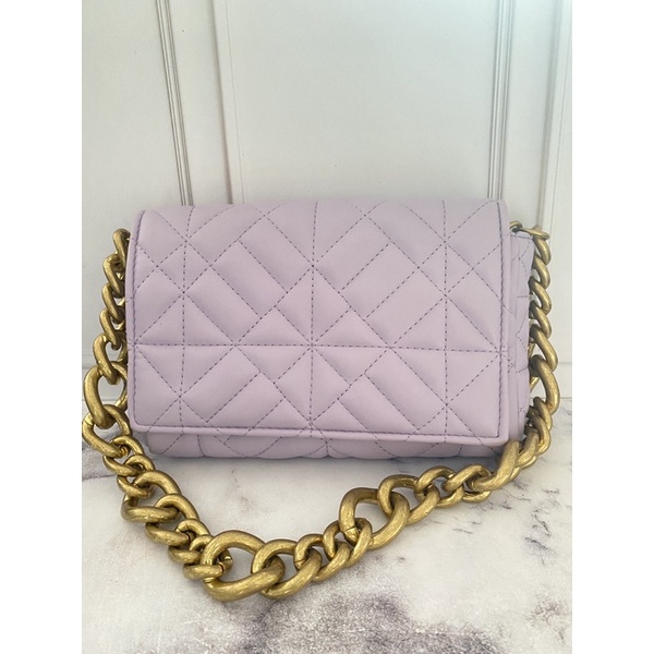 Tas Preloved Zara Soft Lilac