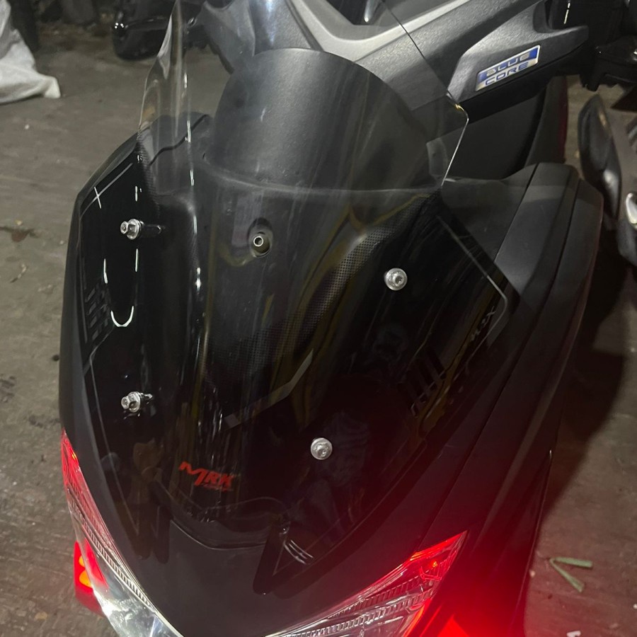 Visor Nmax Model TDR MRK Black Series nmax new dan old sirip TDR