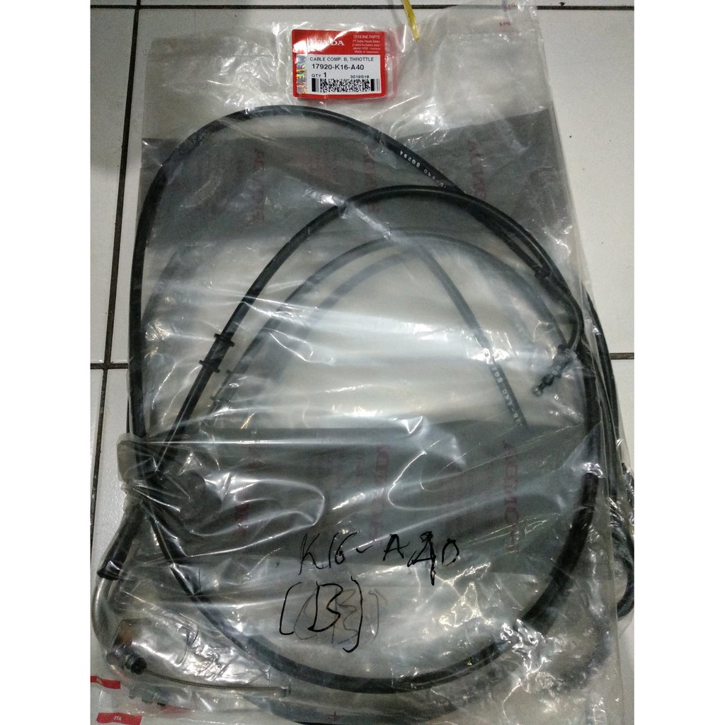 Kabel Gas Honda Scoopy FI ESP Bagian B Asli JKS15093