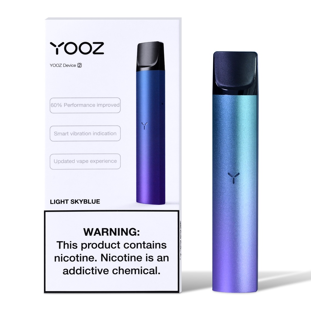 [YOOZ] Equipment original official warranty for half a year (Device only)LIGHT SKYBLUE blue-purple gradient color