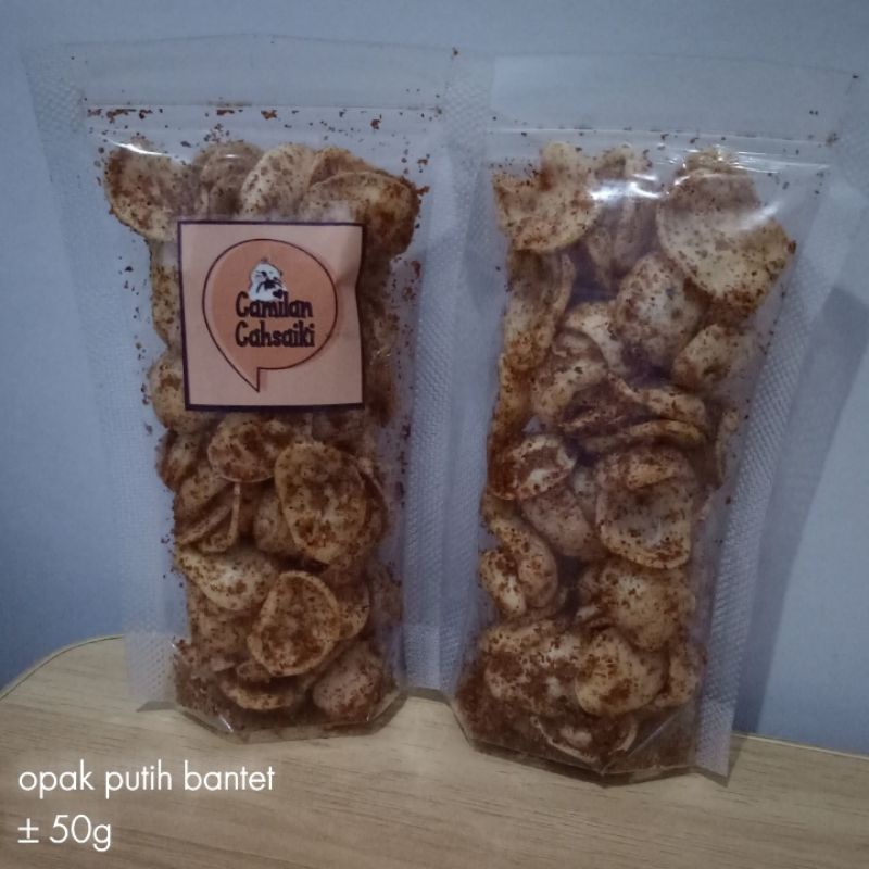 

Camilan Cahsaiki | OPAK PUTIH KRIUK | Small Pouch
