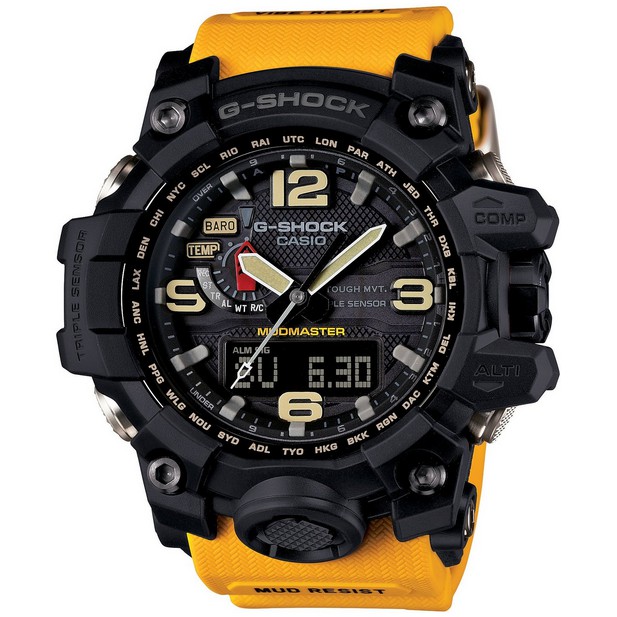 Casio Original Casio G-Shock MUDMASTER GWG-1000-1A9 Triple SenSor