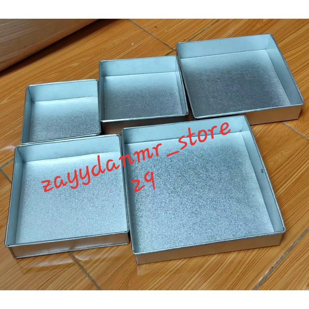 LOYANG BOLU GULUNG / LOYANG LAPIS LEGIT KOTAK SUSUN MINI 5 Uk Dari 12cm,14cm,16cm,18cm,20cm, Tinggi 4cm