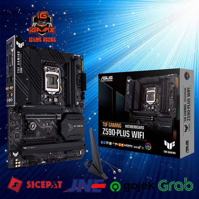 ASUS TUF GAMING Z590-PLUS WIFI Intel (Intel LGA 1200, Gen11, Gen 10) NAMPOL GAN