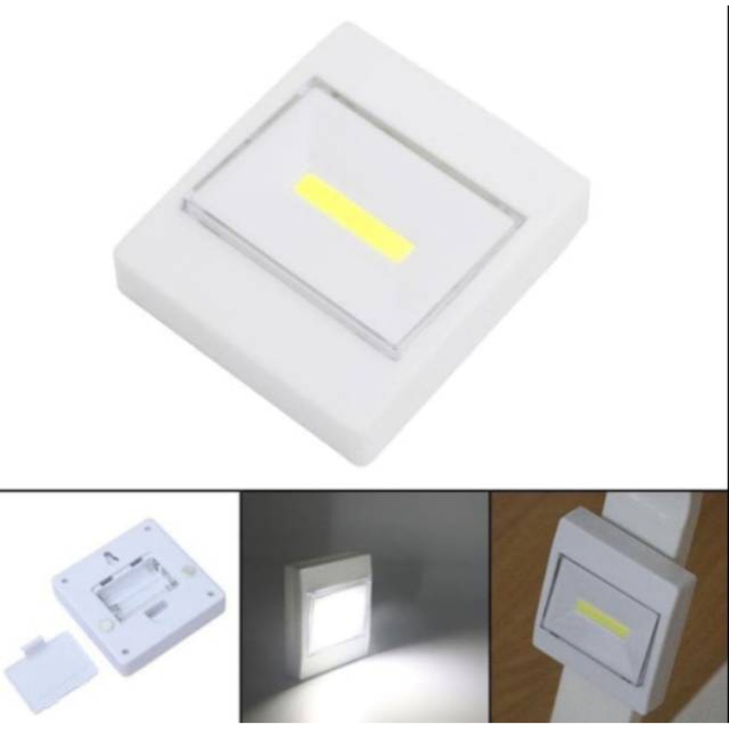 Lampu  dinding SWITCH ON led plasma tempel emergency