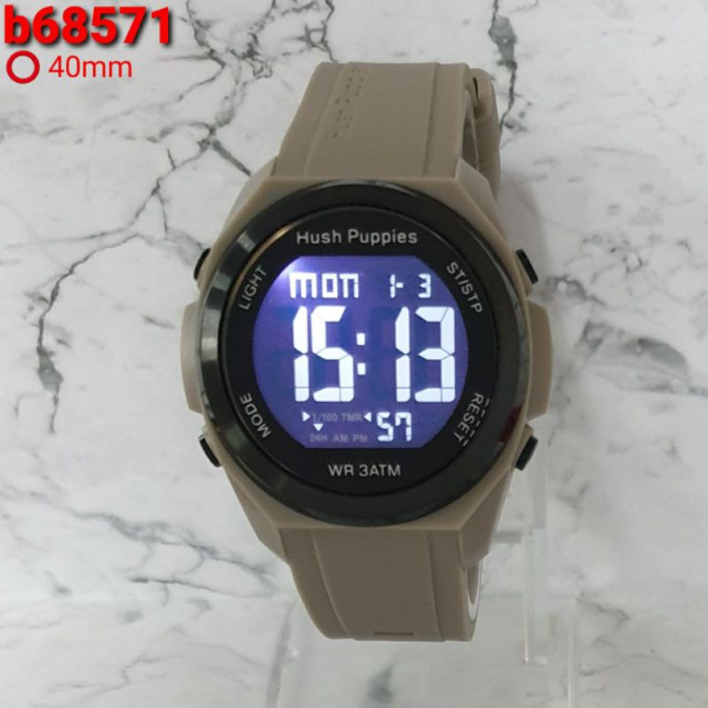 [DGS] JAM TANGAN WANITA/PRIA UNISEX HUSH PUPPIES DIGITAL