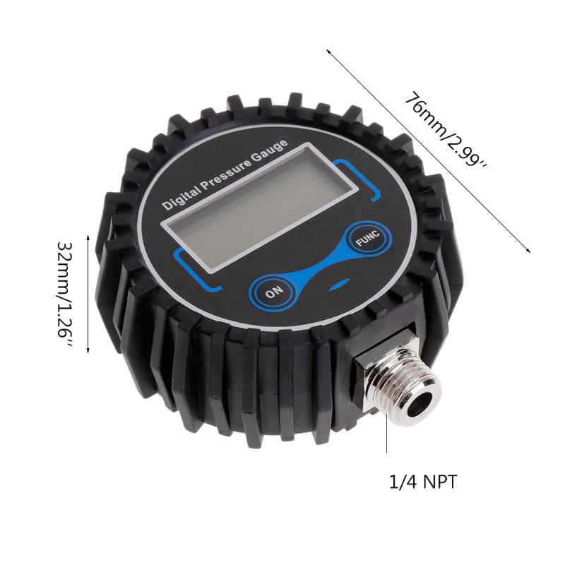 Digital Tire Pressure Gauge Air PSI Meter Car Motorcycle Tyre Pressure Monitor