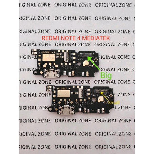 Konektor cas Xiaomi redmi note 4 Original. Papan konektor cas Xiaomi redmi note 4 Ori. Conector