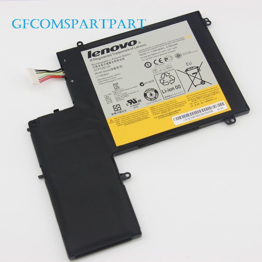 Baterai ORIGINAL Lenovo IdeaPad U310, U310 MAG6BGE, U310 (4375) L11M3P01 3 CELL