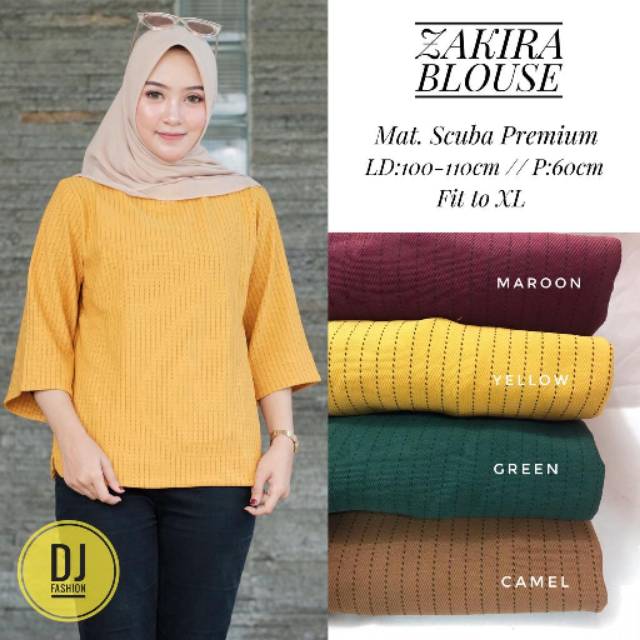 Zakira blouse by DJ fashion