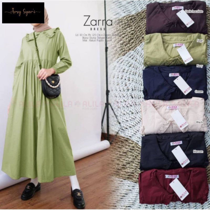 Zarra Gamis Midi Katun Toyobo Bumil Busui/Midi Dress