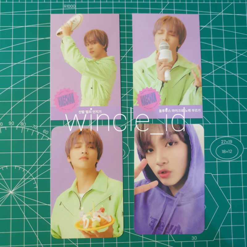 [BOOKED] PHOTOPACK SG21 (PC SELCA, KONSEP) & GAME CARD HAECHAN