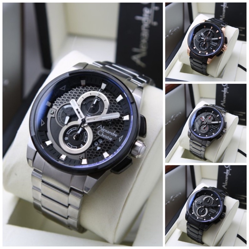 JAM TANGAN PRIA ALEXANDRE CHRISTIE AC 6618