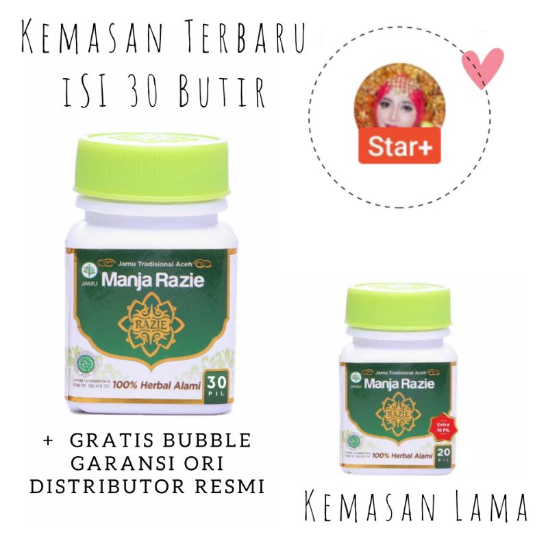 ManjaRazie | Manja Razie | Manjakani / Majakani Aceh Razie isi 30 butir Free Konsultasi