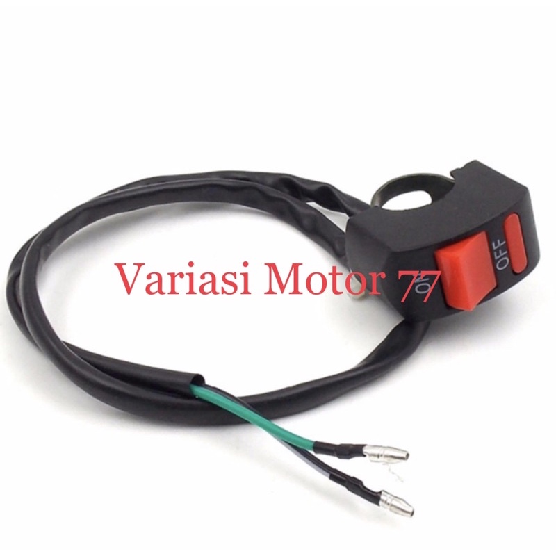 Saklar Swith On Off Lampu Stang Motor Nmax Pcx Cb150 Tiger Rxking Herex Vixion Xabre R15 Universal M