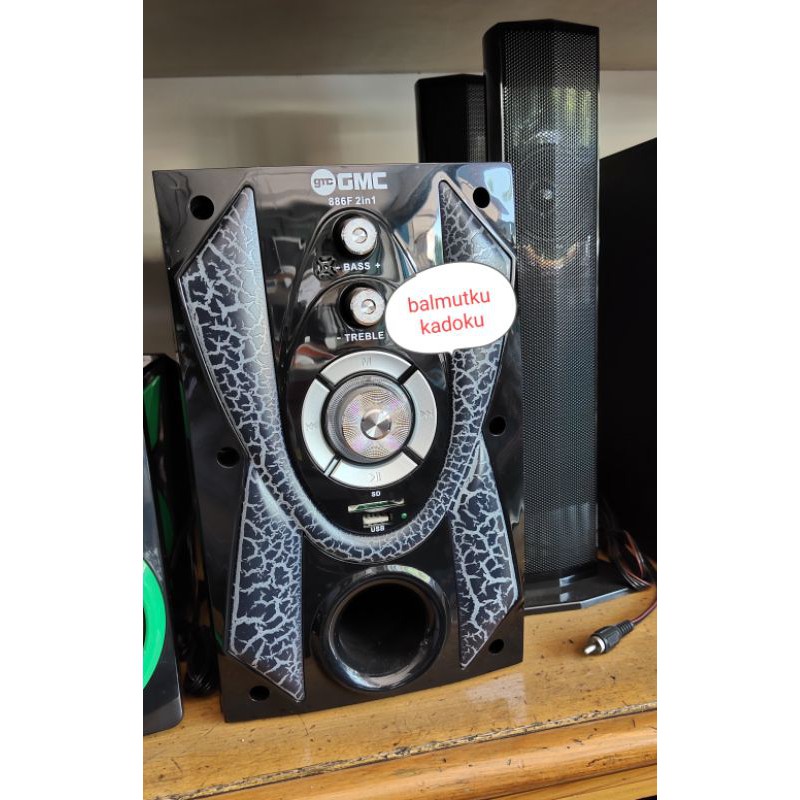 SPEAKER GMC 886F 886 F BLUETOOTH USB