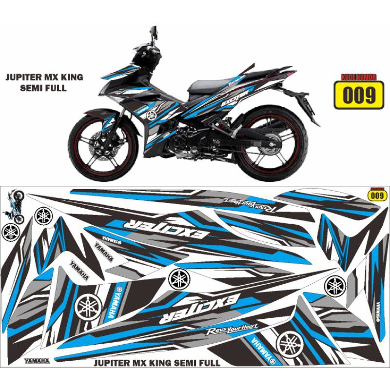 striping mx king / decal mx king / sticker mx king / stiker motor mx king