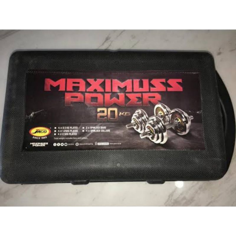 barbel/dambell set 20 kg