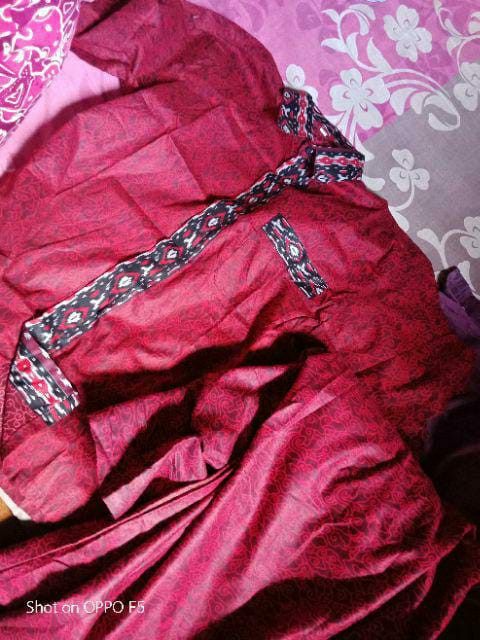 Aska Couple, Batik Couple Keluarga|| Sarimbit Keluarga Motif Mega Mendung Merah Terbaru