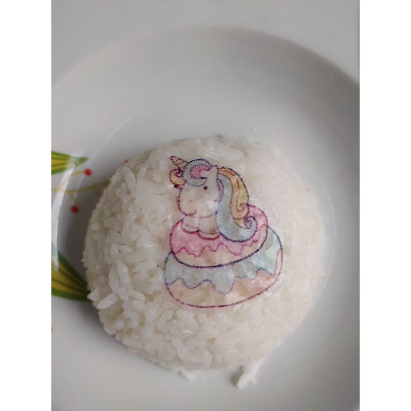 edible rice paper custom Bisa Dimakan