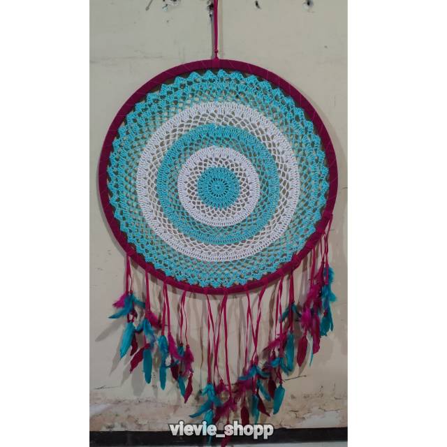 Hiasan Dinding Dreamcatcher 52cm