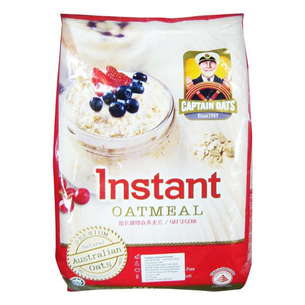 

Captain Oats Insatant Oatmeal 800G