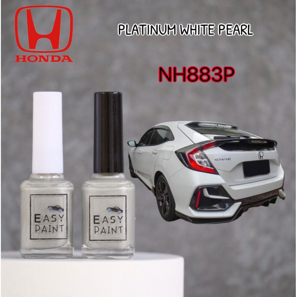 Cat Oles Platinum White Pearl NH883P Honda Accord Civic Putih Mutiara Penghilang Baret