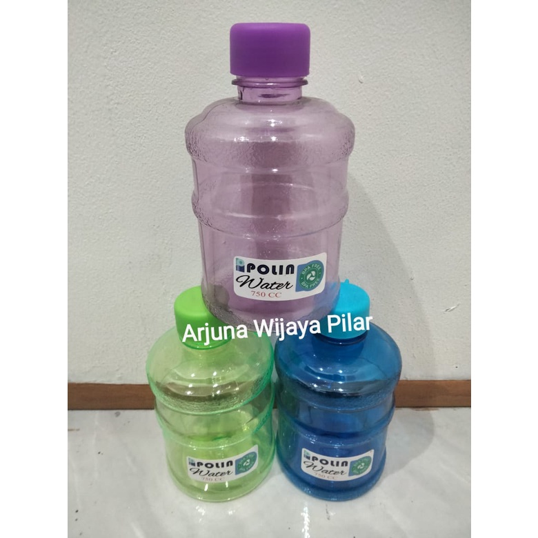 BOTOL MINUM GALON POLIN WATER 750 CC BPA FREE