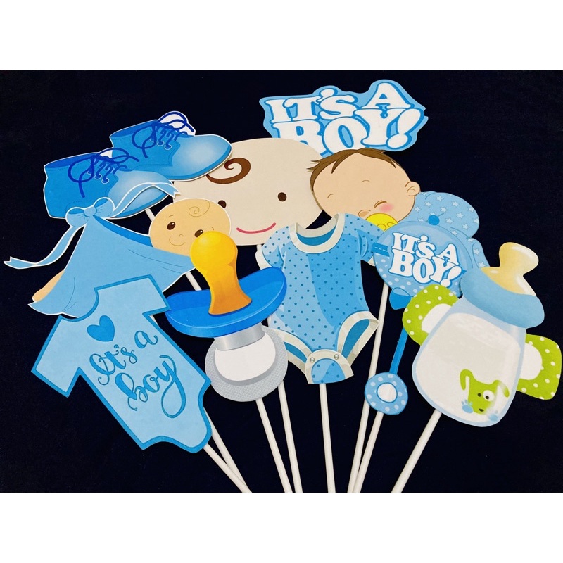 PHOTOBOOTH PROPERTY / BABY SHOWER / PHOTO PROPS / TEDAK SITEN