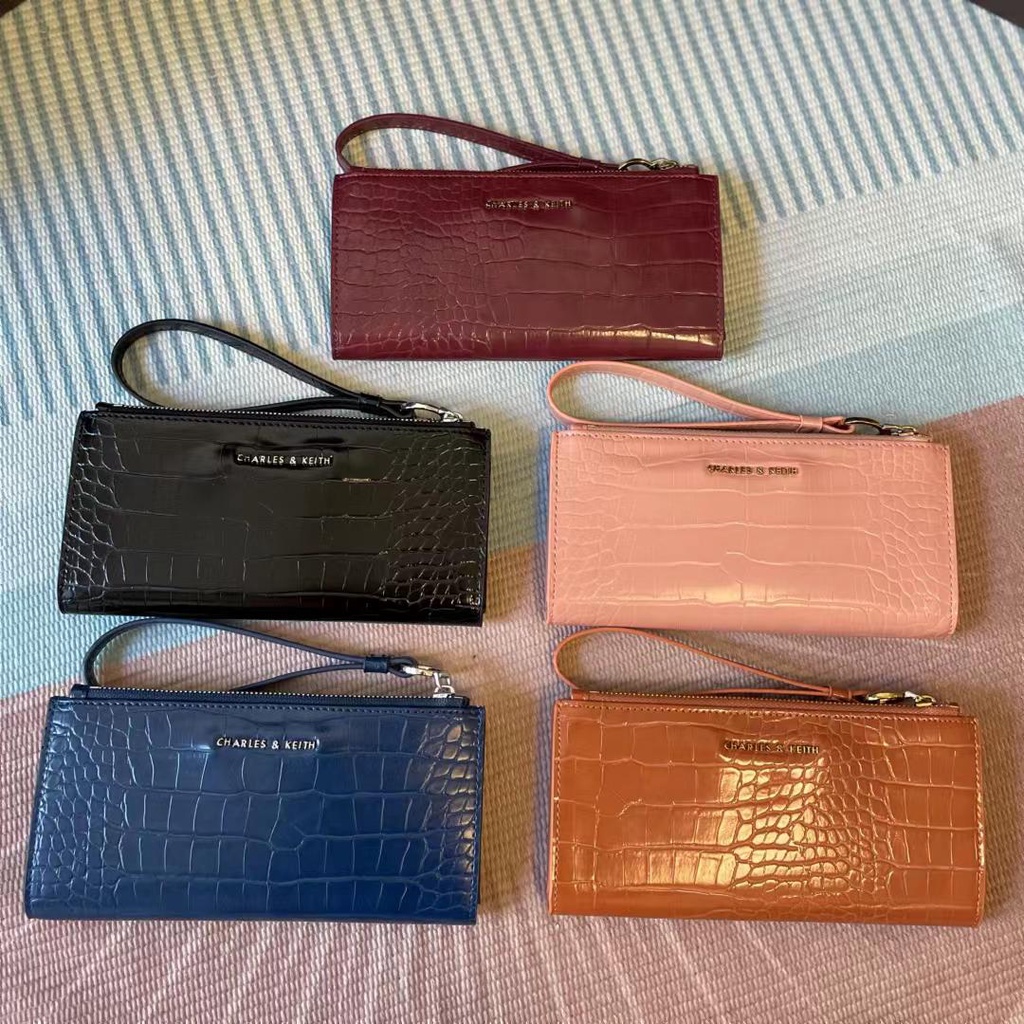 [TANG&amp;YENNY] NEW!!DOMPET CNK LONG WALET/CK WITH CROCO SKIN IMPORT#66904