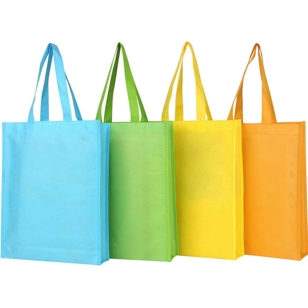 TOKO21GROSIR--TAS POLOS SPUNBOND GOODIE BAG UKURAN 25 X 35, 30X40 CM