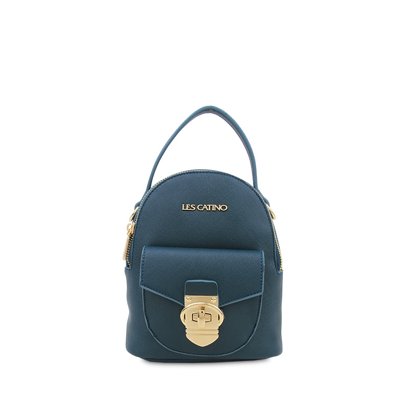 Tas Selempang Les Catino Columbia Mini Backpack-Atlantic Deep
