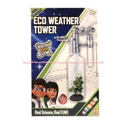 Emco Kids Science Eco Weather Tower Mainan Science Anak Membuat Menara Cuaca