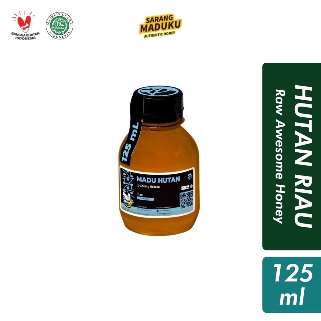 

Madu Murni Madu Asli madu Hutan Madu Riau Raw Honey - 125 ML