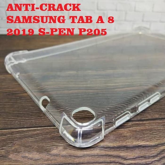 Samsung Tab A 8 A8 8.0 Inch S-Pen 2019 P205 Softcase Soft Cover Casing Case Anti Crack Anticrack