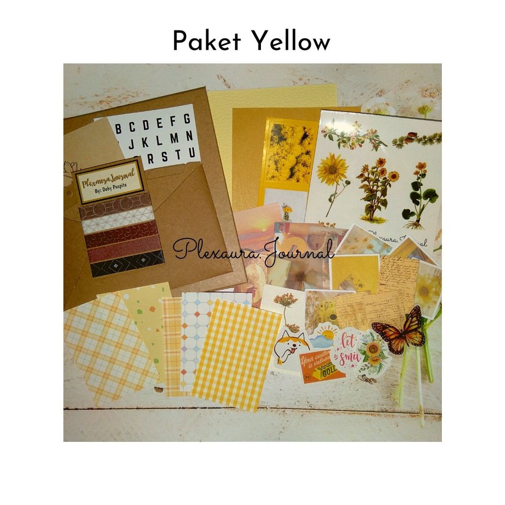 

Paket Album Scrapbook 72k Variasi “Rainbow ” LIMITED EDITION - Yellow