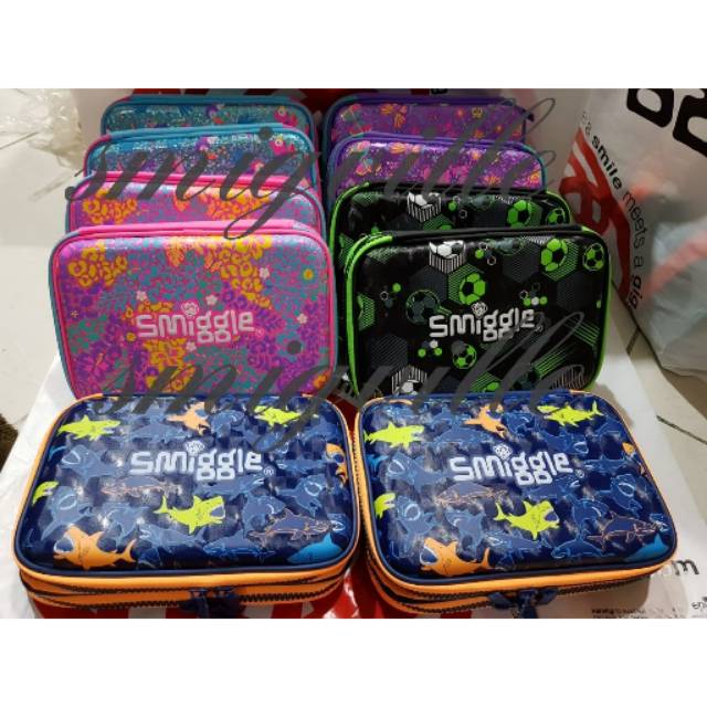 

Smiggle Tropi Cool DoubleUp Hardtop Pencil Case - Tempat Pensil Smiggle