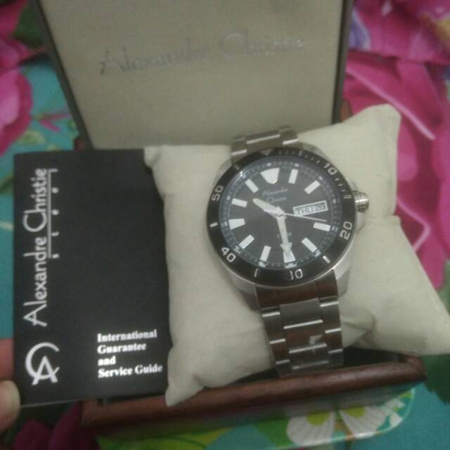Jam tangan pria ori alexandre christie