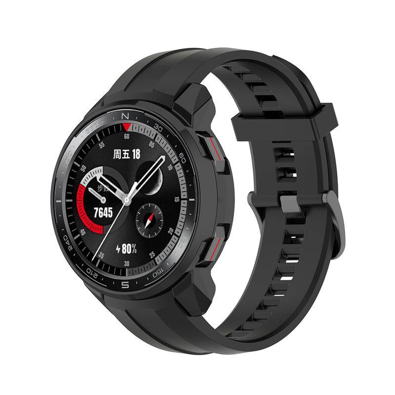 Casing Pelindung Bumper Plating Bahan PC Untuk Huawei Honor Watch GS Pro