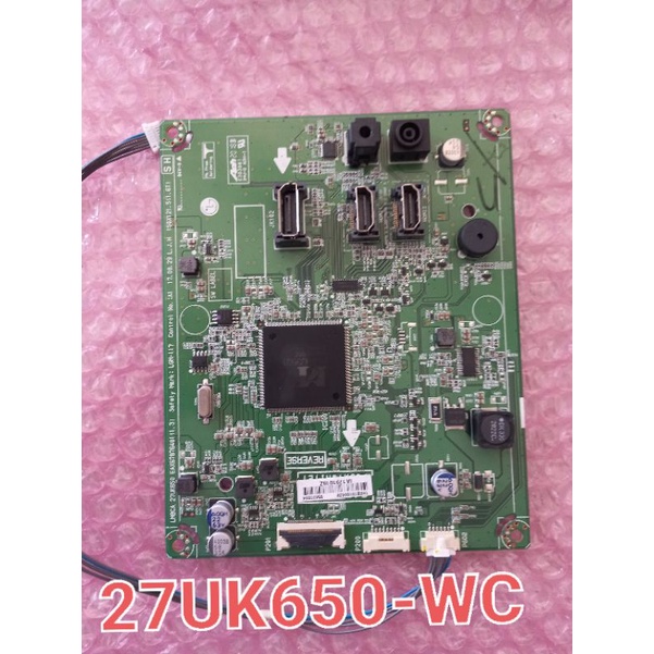 MAINBOARD - MATHERBOARD - MOBO - MESIN - MONITOR - LG - 27UK650-WC - 27UK650 atau model 27UK600