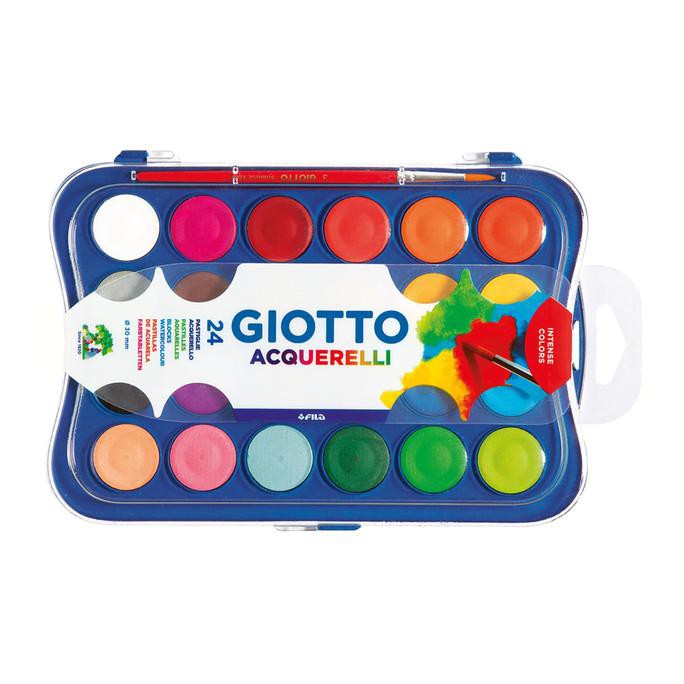 

Promo! Giotto Watercolor Blocks 24 Colors 30Mm Termurah