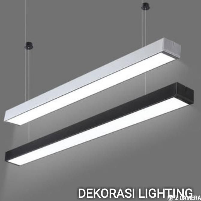 Lampu Gantung Led Lampu Plafon Led Office Hanging Lamp Lampu Panjang L