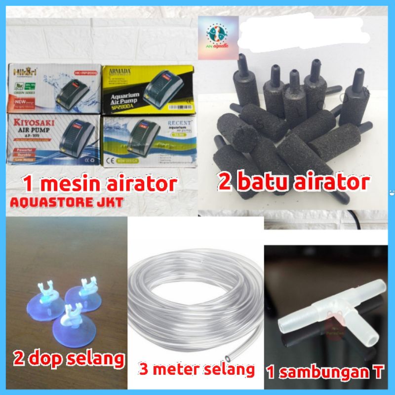 PAKET AERATOR SATU LUBANG JADI DUA CABANG LENGKAP