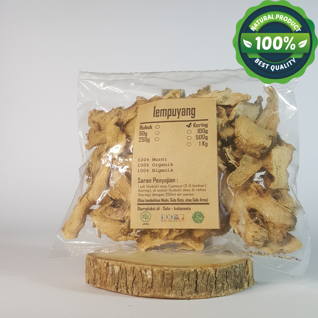 

LEMPUYANG / PUYANG KERING 500 GRAM - Zingiber Zerumbet - MURNI -