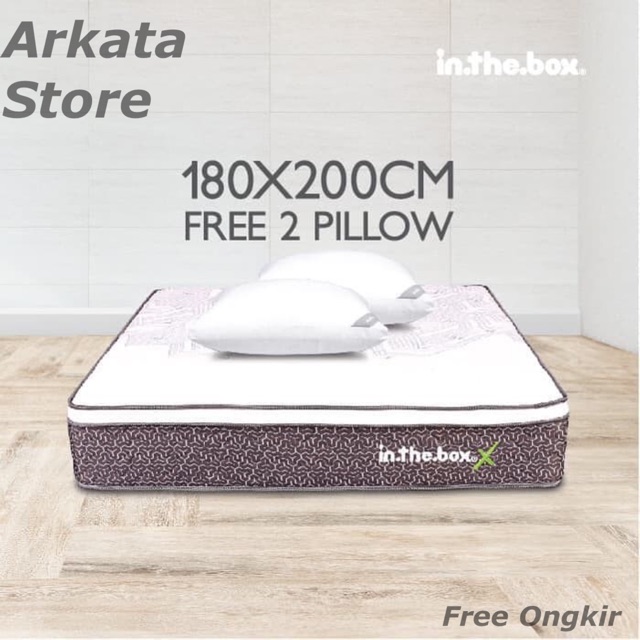Termurahh!! Kasur In The Box X 180x200 Free Ongkir (BISA JEMPUT DI