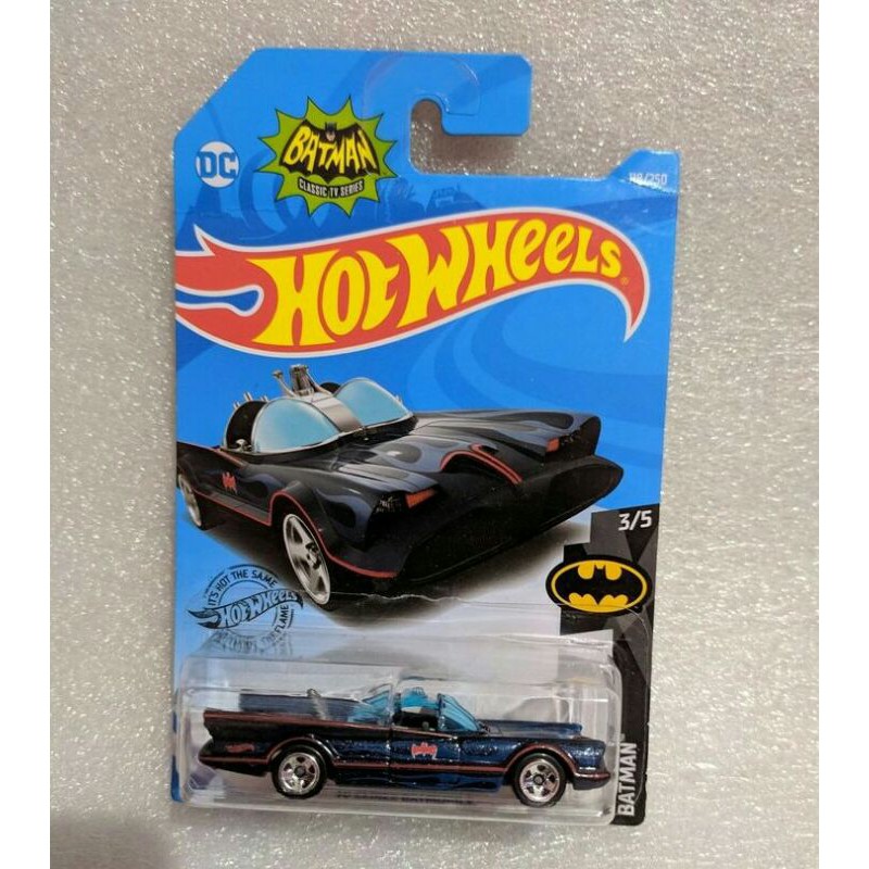 Hot Wheels Reguler Batmobile Batman tv series 1966