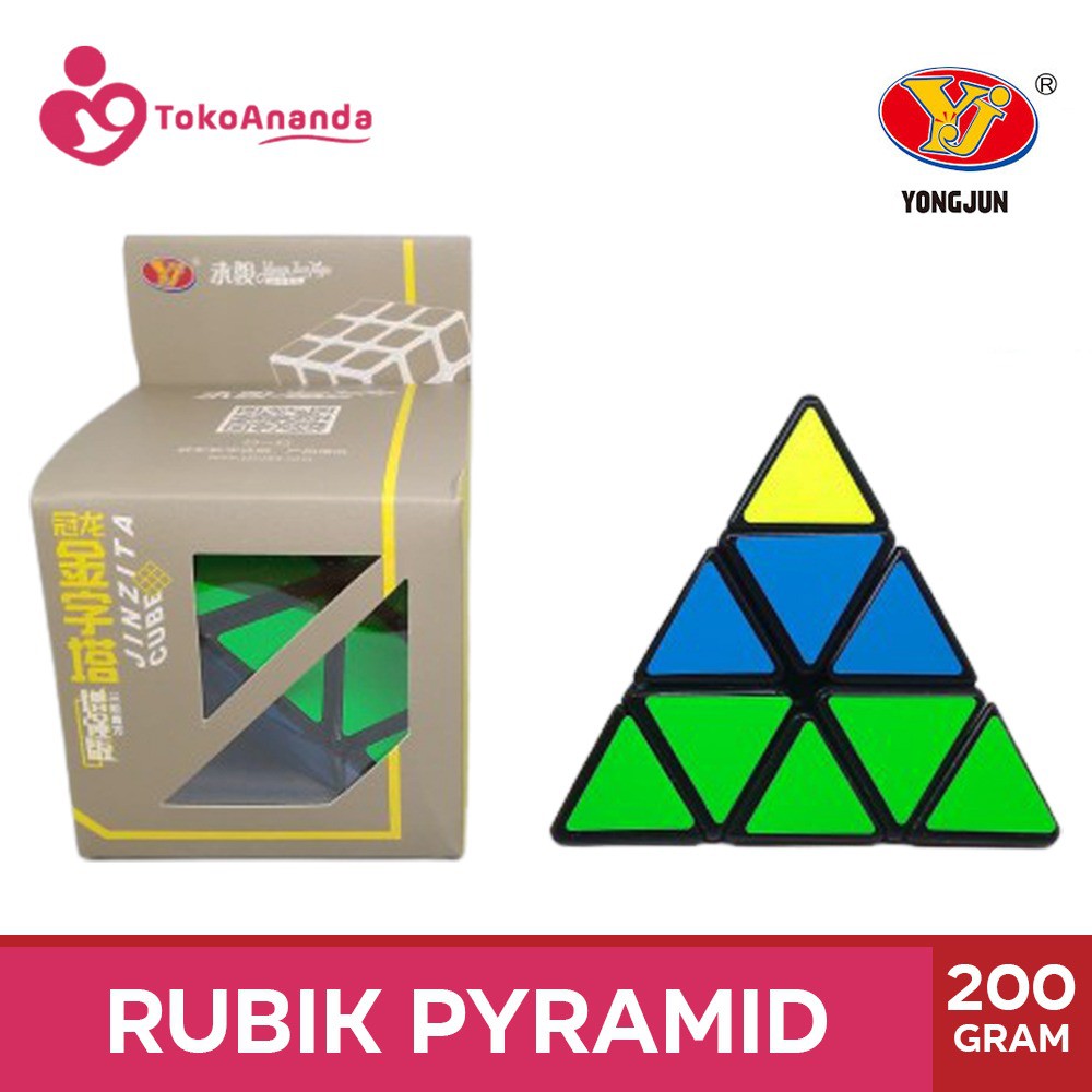 RUBIK PYRAMINX YONGJUN JINZITA PYRAMINX 3X3 RUBIK PIRAMID