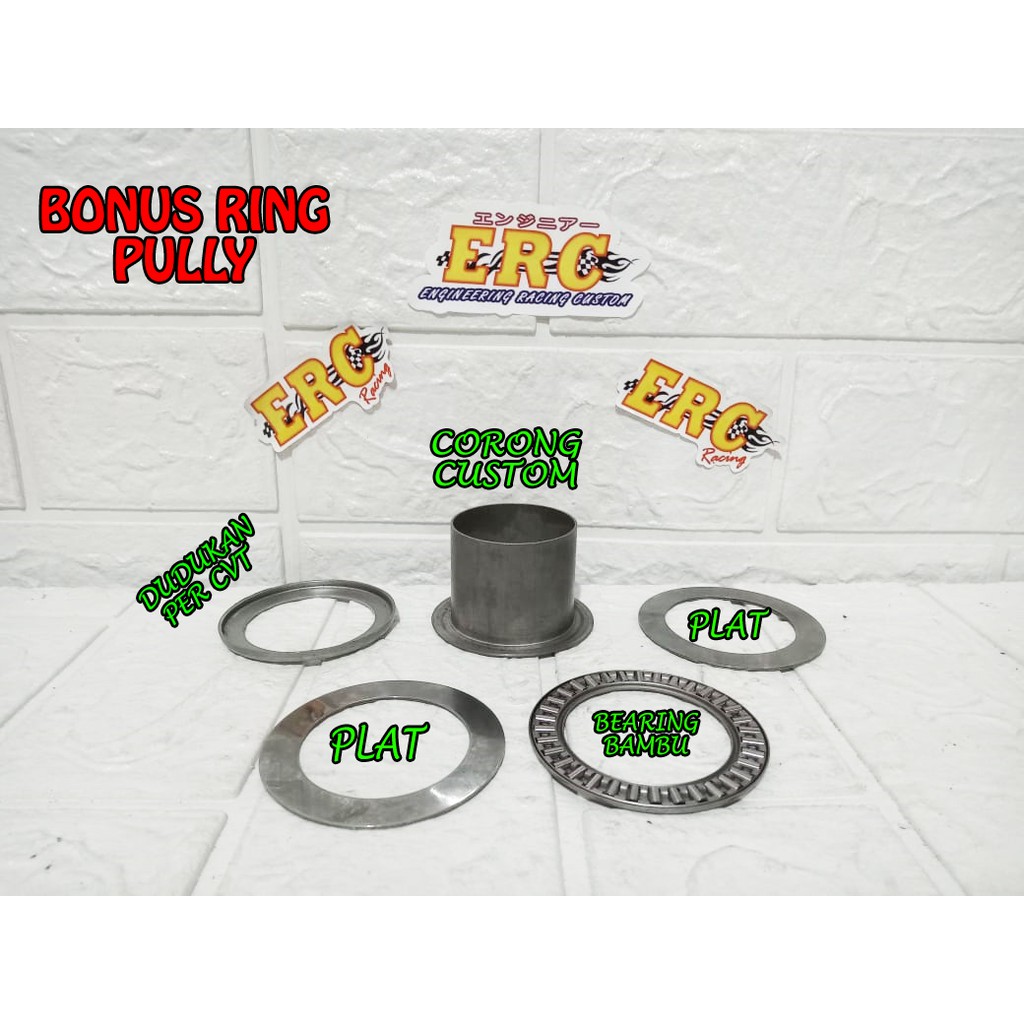 BEARING SEATER CORONG CUSTOM BONUS RING PULLY RUMAH ROLLER ALL MATIC ORI CUSTOM